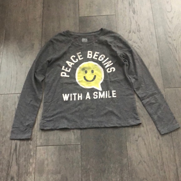 Gymboree 100% Cotton dark Gray girl’s T-shirt - Picture 2 of 6